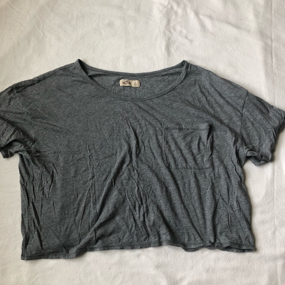 Hollister off-the-shoulder crop top
